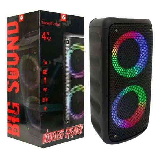 KTS-1266 4 Inch Twin Bluetooth Speaker